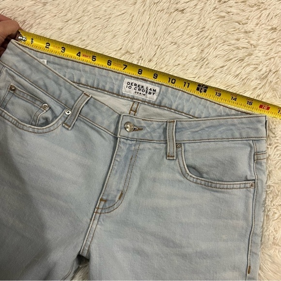 Derek Lam 10 Crosby Mila Mid Rise Girlfriend Jeans - Picture 8 of 14